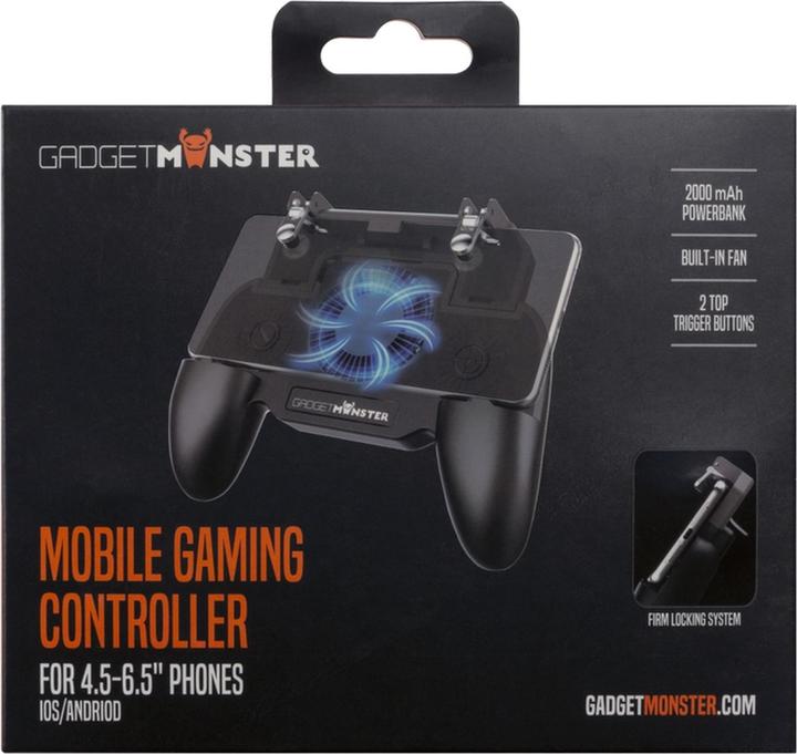Immagine prodotto Gadget Monster Gadgetmonster Controller Mobile Gaming 2000 mAh Powerbank - Nero