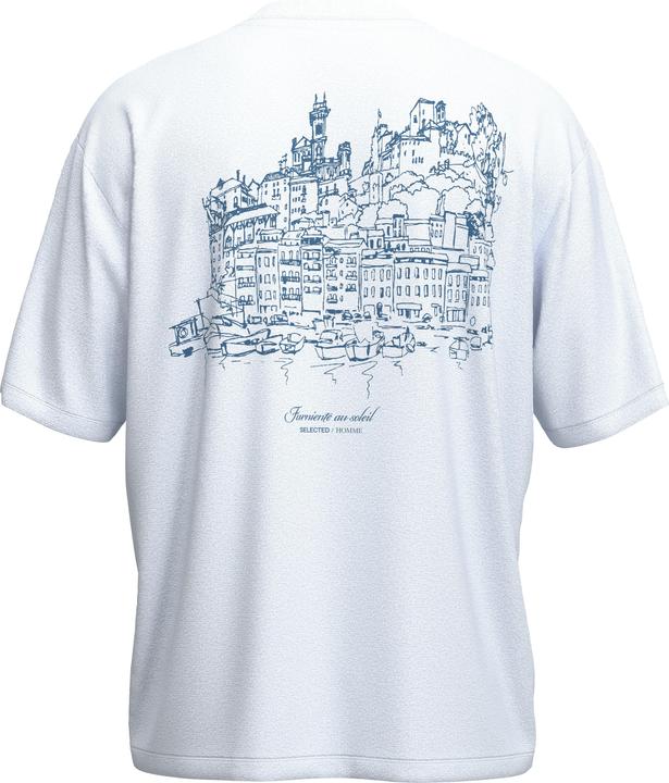 Produktbild Selected Homme Loose Fit Print T-Shirt (XXL)