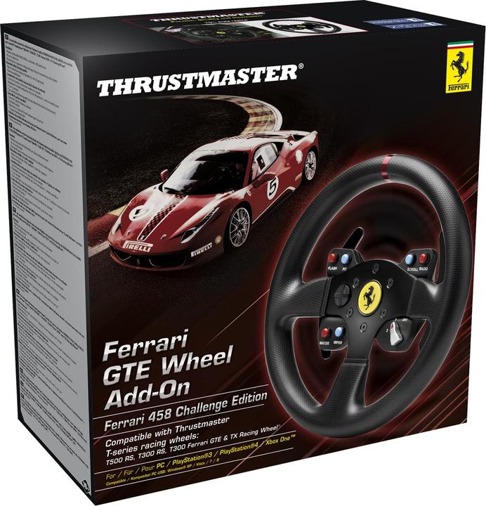 Actual product image Thrustmaster AddOn Ferrari 458 GTE (Xbox Series X, Xbox One S, Xbox Series S, PS3, PS4, Xbox One X, PC)