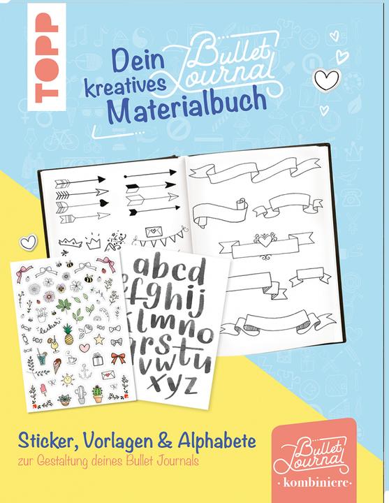 Produktbild Dein kreatives Bullet-Journal-Materialbuch (Deutsch, frechverlag, 2019)