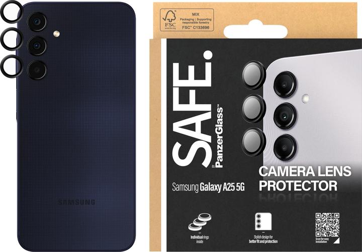 Actual product image Safe Edge to Edge (1 Piece, Samsung Galaxy A25 5G)