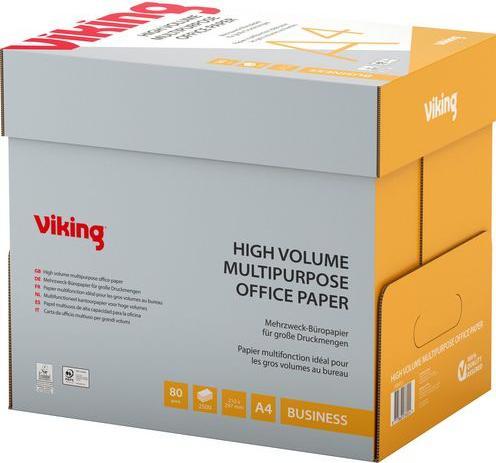 Viking Laser-/Kopierpapier 980783 A4 210 x 297 mm 80 g Big-Box (80 g/m², 2500 x, A4)
