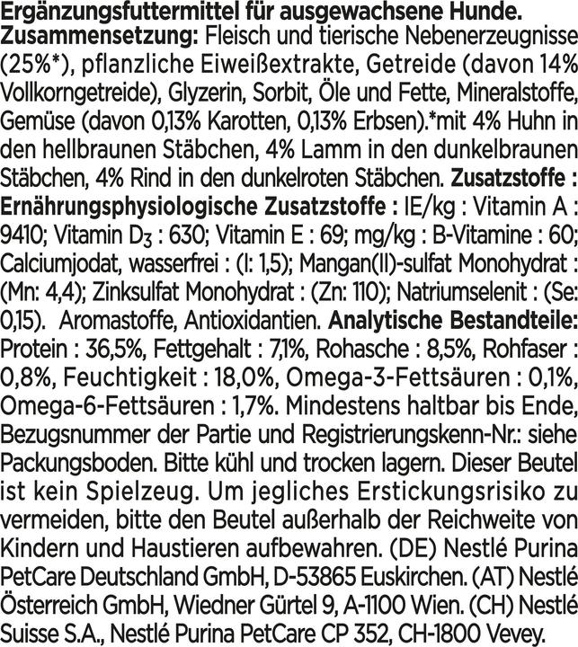 Produktbild Beneful Feine Belohnung (Adult, 8 Stk., 126 g)