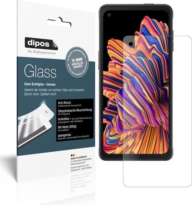 Actual product image Dipos Screen Protector Anti-Shock (2 Piece, Samsung Galaxy Xcover Pro)