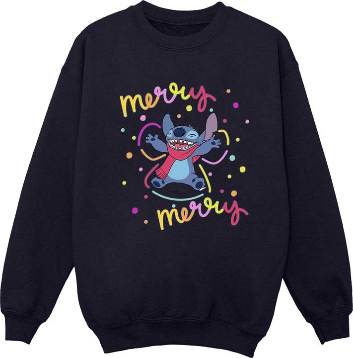 Disney Lilo & Stitch Merry Rainbow Sweatshirt (3XL)