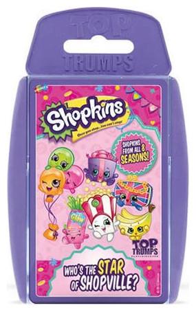 Actual product image Top Trumps Boardgame Trumps New Shopkins English 002301