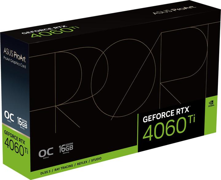 Produktbild ASUS ProArt RTX 4060 TI 16GB OC Edition (16 GB)