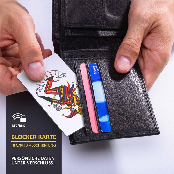 Actual product image Aplic RFID blocker card set of 2