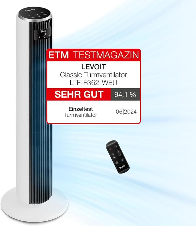 Levoit Turmventilator (20 dB)