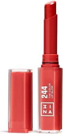 Produktbild 3INA Makeup The Color Lip Glow 244 Brilliant Red Lip Balm with Shea Butter 1.60g (Brilliant Red)