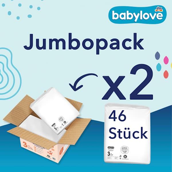 Produktbild dm babylove Premium (Gr. 3, Monatsbox, 92 Stück)