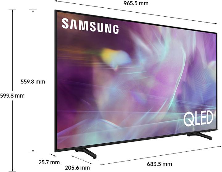 Produktbild Samsung QE43Q60A (43", Q60A, QLED, 4K, 2021)