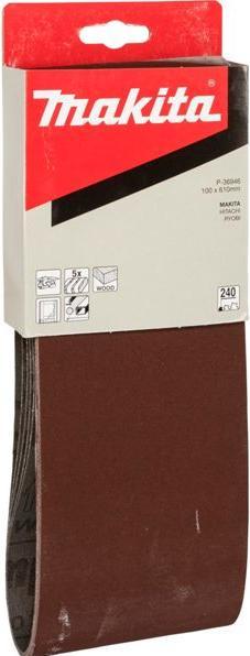 Actual product image Makita Sanding belt 100x610mm grain 240 ( 5 pieces ) (240)