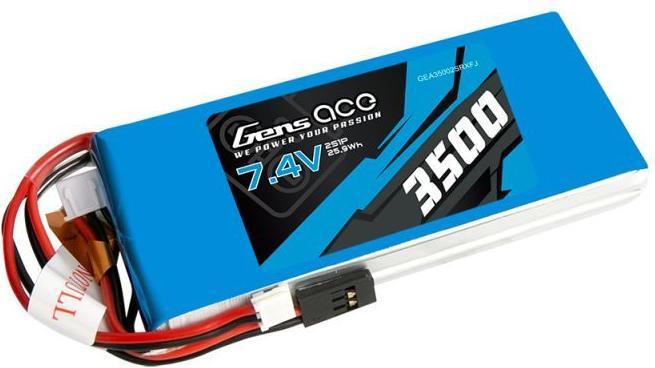 Actual product image Gens Ace GEA35002SRXFJ Radio-Controlled (RC) model part/accessory Battery (7.40 V, 3500 mAh)
