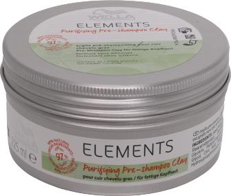 Actual product image Wella Elements Purifying Pre-Shampoo Clay 225 (225 ml, Liquid shampoo)