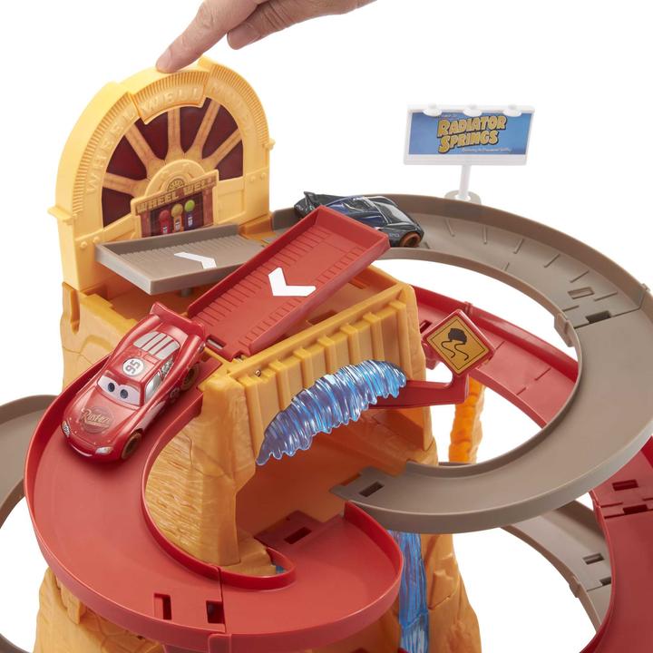 Image du produit Disney Cars Piste Course à Radiator Springs - Circuit / Petite Voiture - Dès 4 ans