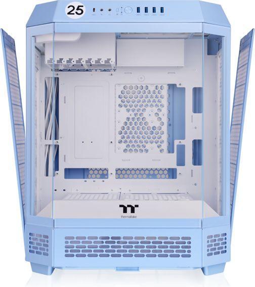 Produktbild Thermaltake The Tower 600 Hydrangea Blue (ATX, Mini-ITX, mATX)