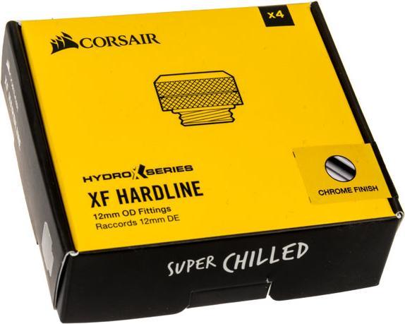 Actual product image Corsair Hydro X Series Fitting XF Hardline 4-pack