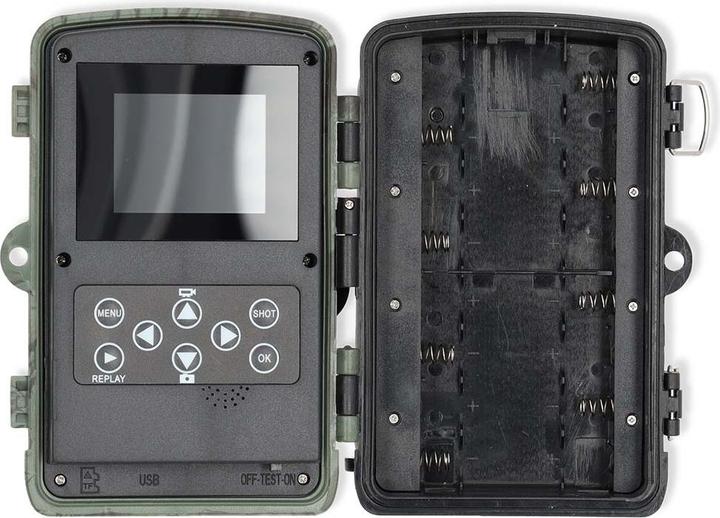 Actual product image Nedis Wildlife Camera - 4K@10fps - 50 MPixel - 5 MPixel CMOS - IP65 - Black No-Glow IR - Night