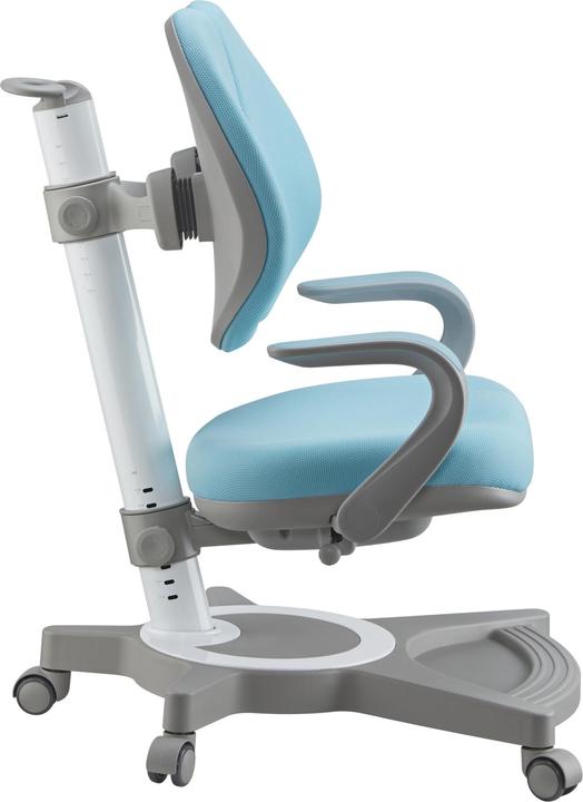 Actual product image En.Casa Kinderschreibtisch Sauda mit Kinderstuhl Blau (Kids table, High chair)