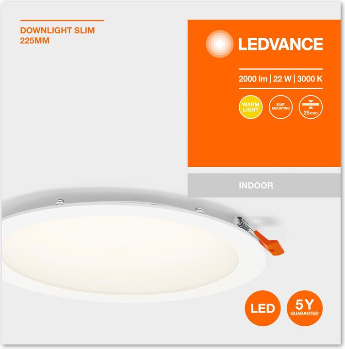 Produktbild Ledvance Downlight Einbau Slim (2000 lm)