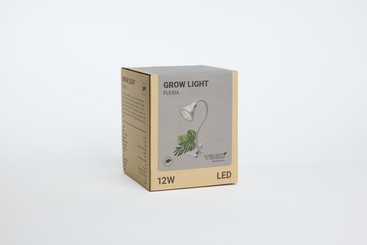 Produktbild Venso E27 Pflanzenlampe GrowLight "Flexia" 12W 60° (LED)