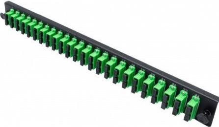 Produktbild Dexlan 19" 1U Fiber Optic Front panel preassembled 24x SC APC SM Duplex