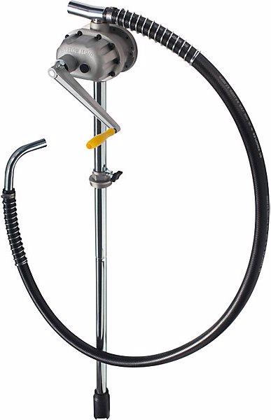 Actual product image Jessberger Canister/drum crank pump, fast pumping of mineral oils, hose, manifold.
