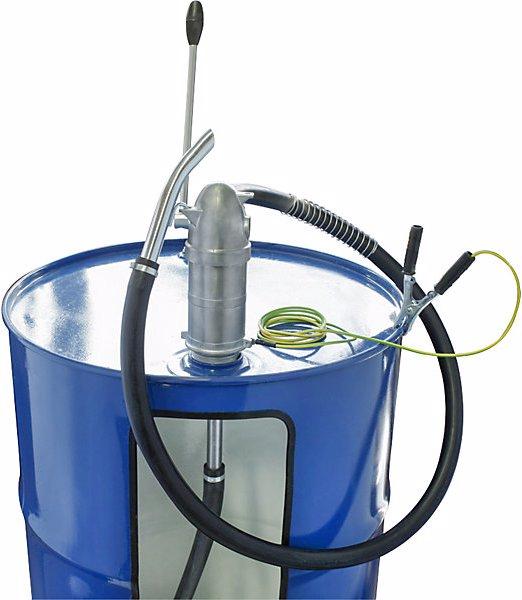 Produktbild Jessberger Kanister-/Fass-Handhebelpumpe, für Benzin, Diesel etc., 0,25 l/Hub