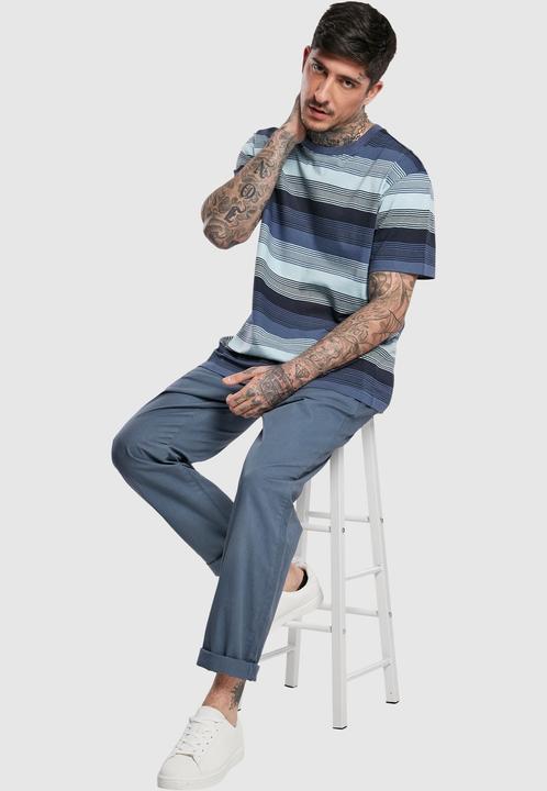 Immagine prodotto Urban Classics Tee a strisce dell'alba tinta in filo (S)