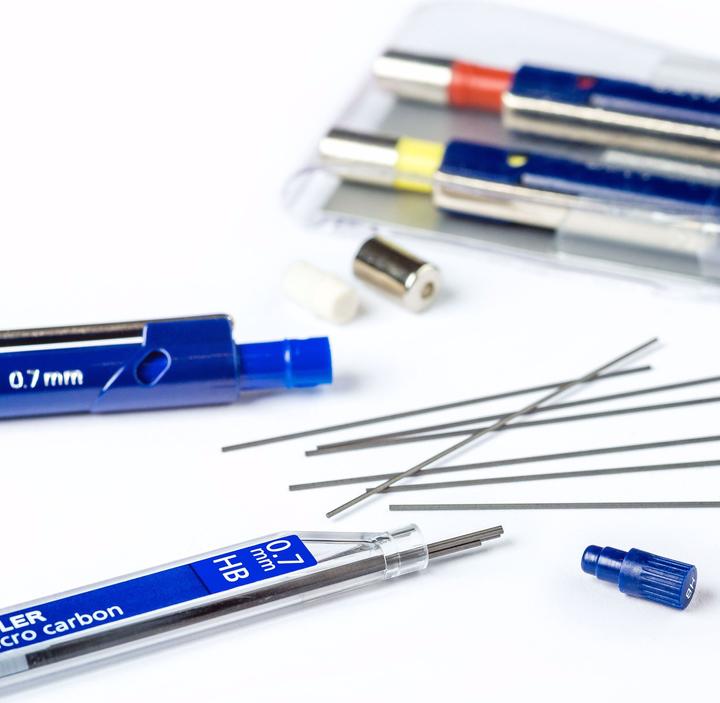 Image du produit Staedtler Mars Micro (Mine de gel, Noir, 0.70 mm)