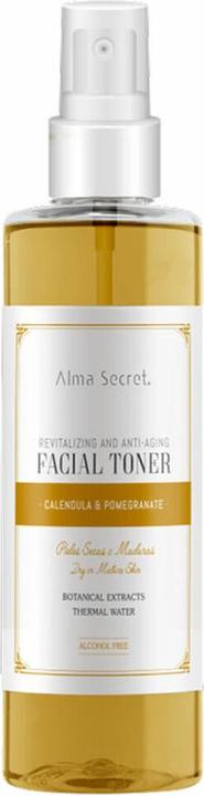 Actual product image Alma Secret Facial Toner Revitalizante y Antiedad Con Caléndula y Granada 200ml (Tonic water, 200 ml)