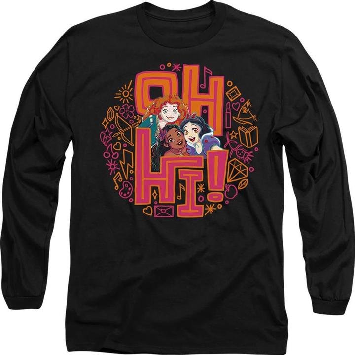 Immagine prodotto Disney Princess Oh Hi! Maglietta Merida Moana Biancaneve Adulto Unisex (XL)