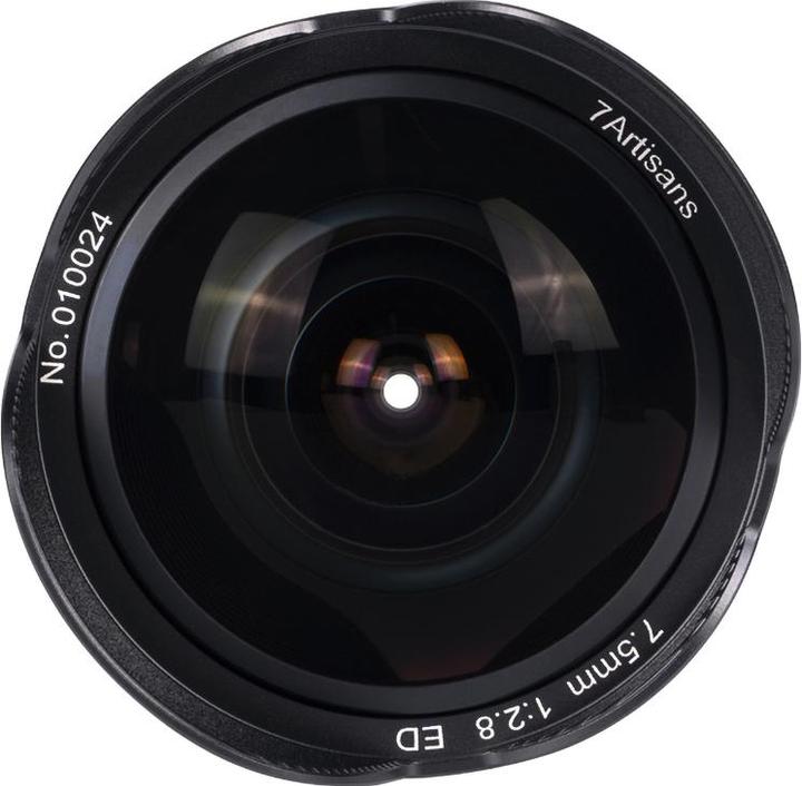 Image du produit 7artisans Focale fixe 7.5mm F/2.8 Fisheye Mark II - Canon RF (Canon RF, APS-C / DX)