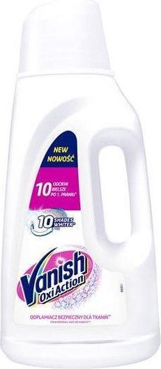 Actual product image Vanish Oxi Action White Stain Remover Gel 2l (Liquid detergent)