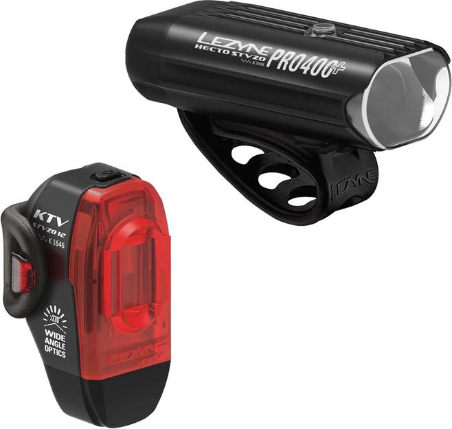 Produktbild Lezyne Hecto Pro StVZO 300+ / KTV Drive StVZO Pair (400 lm, 11 lm)