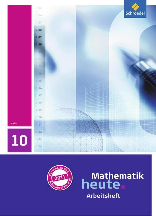 Image du produit Mathematik heute 10. Arbeitsheft mit Lösungen. Hessen (Allemand, Heinz Riesel, Helmut Postel, Rudolf Vom Hofe, 2014)