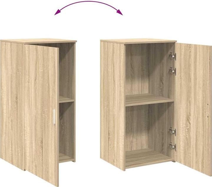 Actual product image VidaXL Storage cupboard Sonoma oak 50x45x103.5 cm Wood-based cupboard