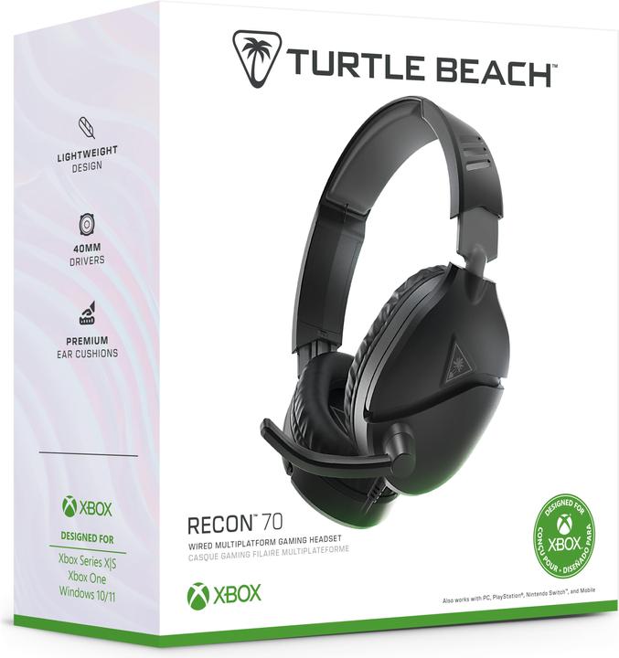 Image du produit Turtle Beach EARFORCE - RECON - 70X Casque de jeu (Filaire)