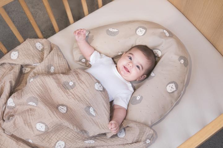 Immagine prodotto Zewi Cuscino da letto per bambini micro perline, circa 100cm rosa (100 cm)