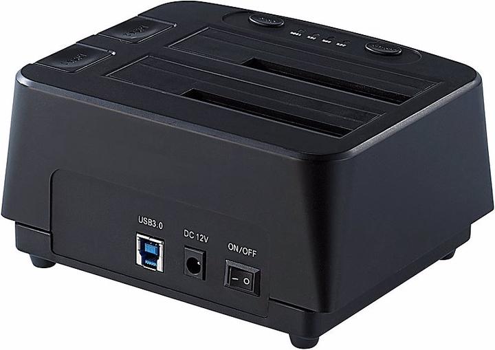 Image du produit Xystec Station d'accueil USB 3.0 pour disques durs et SSD SATA, avec fonction de clonage. (2.5")