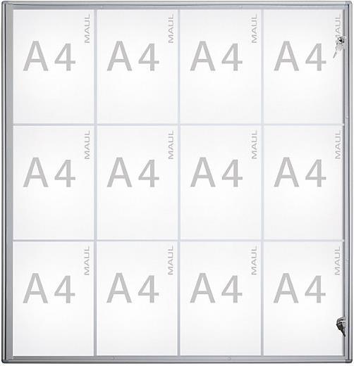 Produktbild Maul Schaukasten, Aussentiefe 27 mm (Wandtafel, 93 x 96 cm)