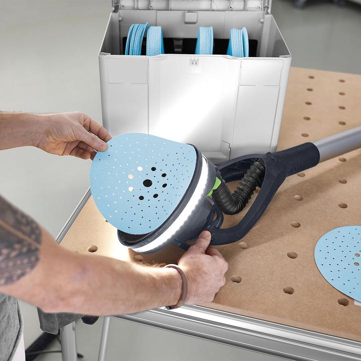 Actual product image Festool Abrasive systainer³ SYS-STF D225 GR set (P220, P80, P180, P120)