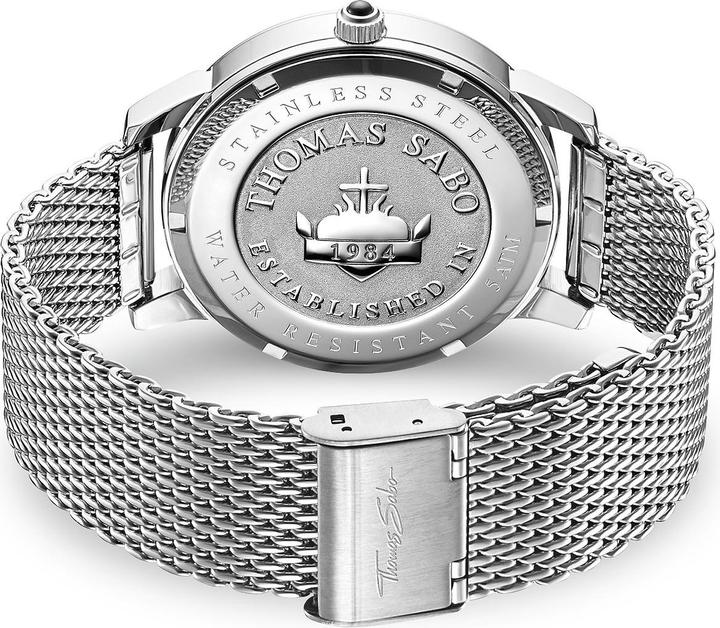 Immagine prodotto Thomas Sabo Orologio da uomo Rebel (Orologio da polso analogico, 42 mm)
