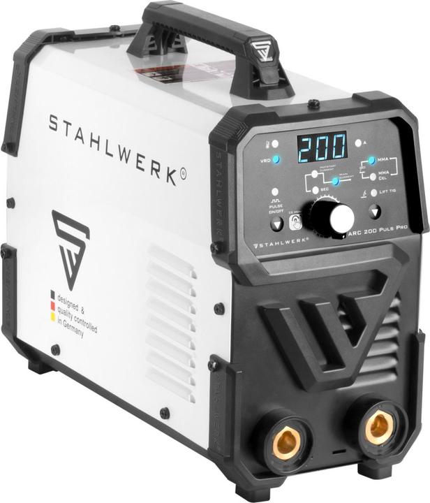Actual product image Stahlwerk Electrode welding machine ARC 200 Puls Pro fully equipped