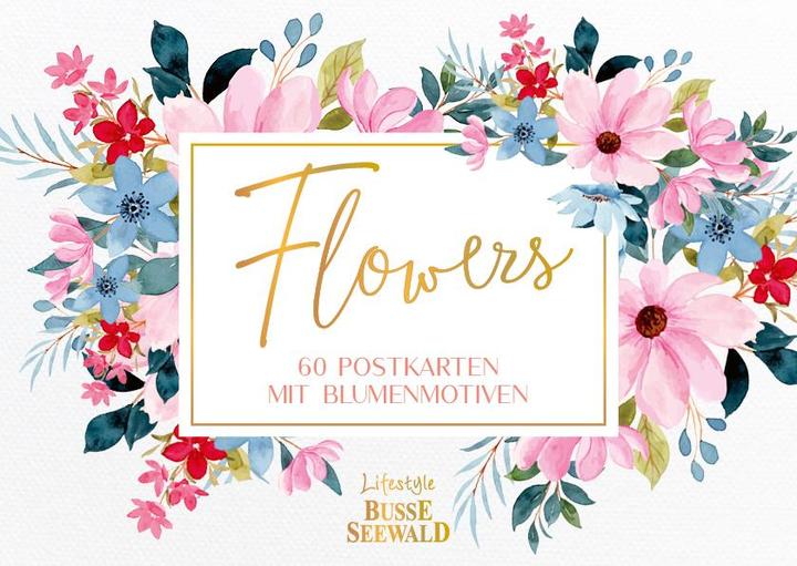Produktbild Flowers. 60 Postkarten mit Blumenmotive (120 Stk.)