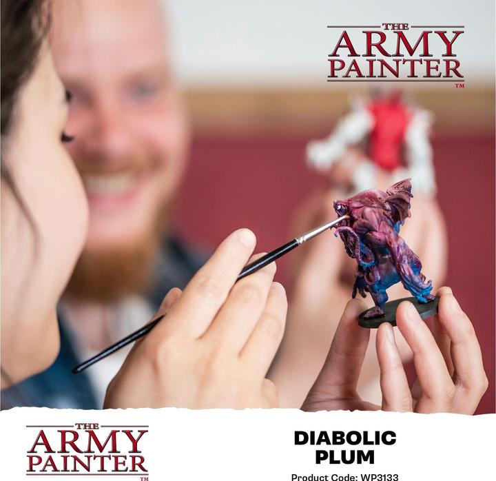 Produktbild The Army Painter Farbe Warpaints Fanatic: Diabolic Plum 18 ml