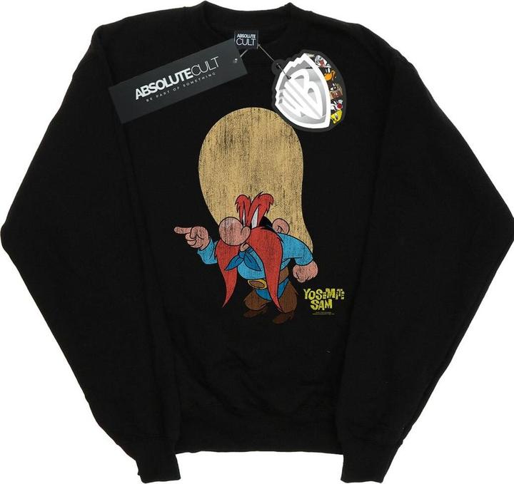 Looney Tunes Yosemite Sam Distressed Sweatshirt (L)