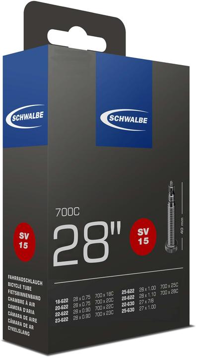 Immagine prodotto Schwalbe Sv15 (Presta (SV), 28", 40 mm)