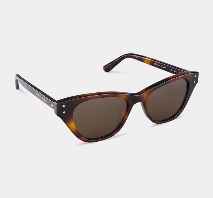 Immagine prodotto James Dixon Havanna/Braun - Velvet - Cat-Eye - Acetat - Sonnenbrille